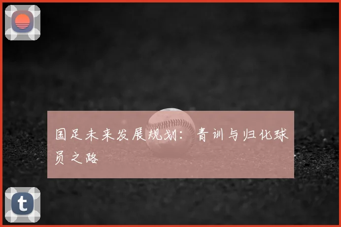 国足未来发展规划:青训与归化球员之路